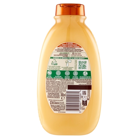 Garnier Ultra Dolce Shampoo Tesori di Miele, con Pappa Reale e Miele Propoli. Senza parabeni, 300 ml
